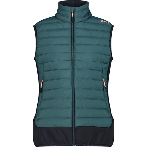CMP WOMAN VEST HYBRID verde