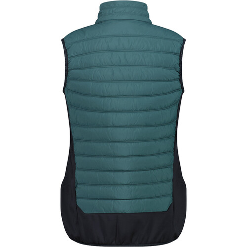 CMP WOMAN VEST HYBRID verde