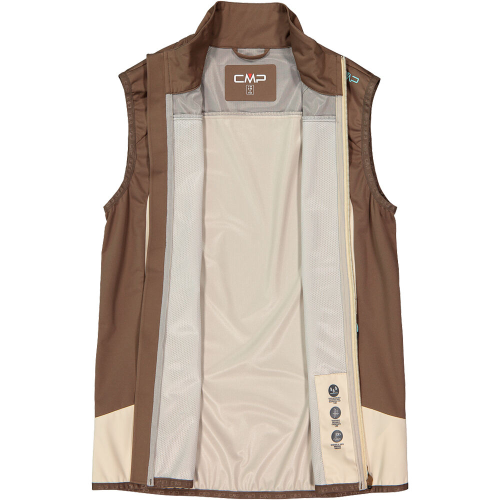 Cmp chaleco outdoor mujer WOMAN VEST MARRON 03