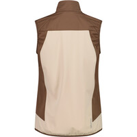 Cmp chaleco outdoor mujer WOMAN VEST MARRON vista trasera