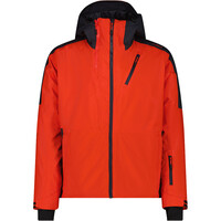 Cmp chaqueta esquí hombre MAN JACKET FIX HOOD NARANJA vista frontal
