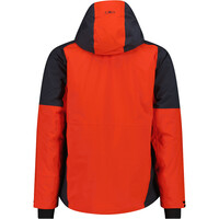 Cmp chaqueta esquí hombre MAN JACKET FIX HOOD NARANJA vista trasera