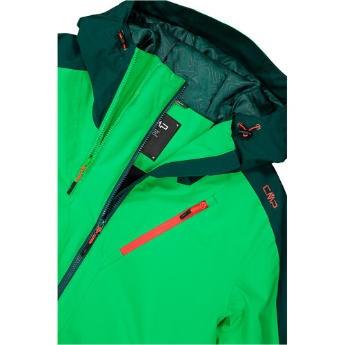 CMP MAN JACKET FIX HOOD verde