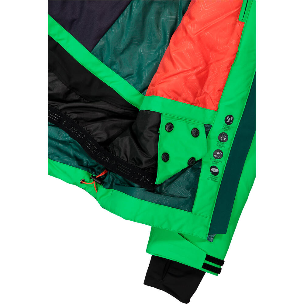 Cmp chaqueta esquí hombre MAN JACKET FIX HOOD VERDE 05
