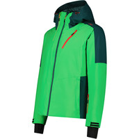 Cmp chaqueta esquí hombre MAN JACKET FIX HOOD VERDE vista detalle