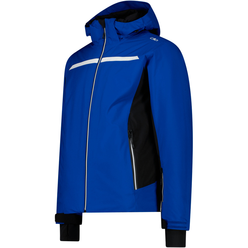 Cmp chaqueta esquí hombre MAN JACKET ZIP HOOD AZUL vista detalle