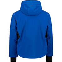 Cmp chaqueta esquí hombre MAN JACKET ZIP HOOD AZUL vista trasera