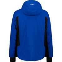 Cmp chaqueta esquí hombre MAN JACKET ZIP HOOD AZUL vista trasera