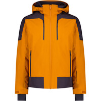Cmp chaqueta esquí hombre MAN JACKET ZIP HOOD CARAMEL MARRON vista frontal