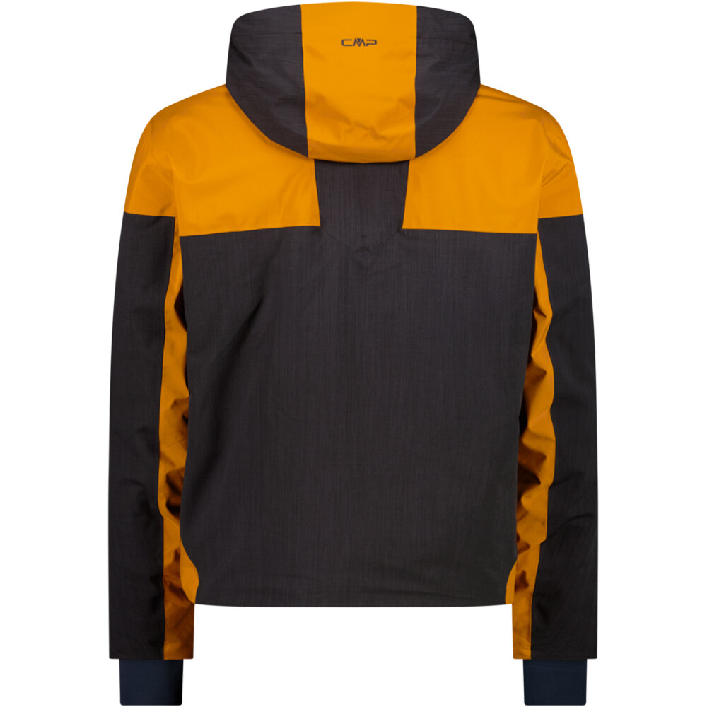 Cmp chaqueta esquí hombre MAN JACKET ZIP HOOD CARAMEL MARRON vista trasera