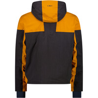Cmp chaqueta esquí hombre MAN JACKET ZIP HOOD CARAMEL MARRON vista trasera