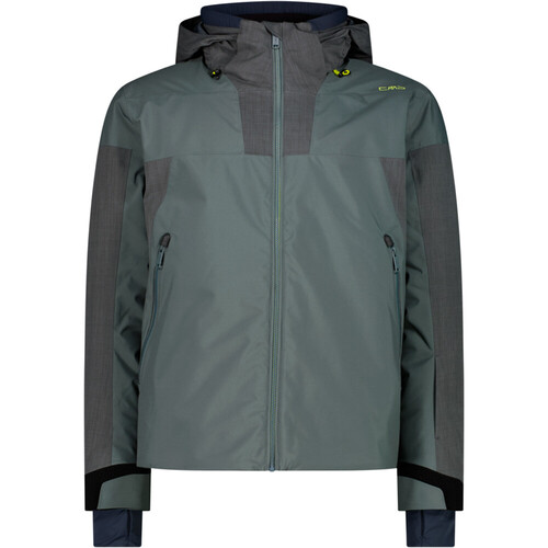 CMP MAN JACKET ZIP HOOD JUNGLE verde