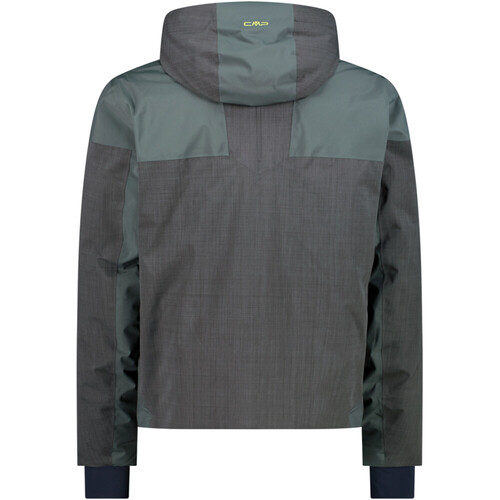 CMP MAN JACKET ZIP HOOD JUNGLE verde