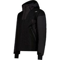 Cmp chaqueta esquí hombre MAN JACKET ZIP HOOD NEGRO vista detalle