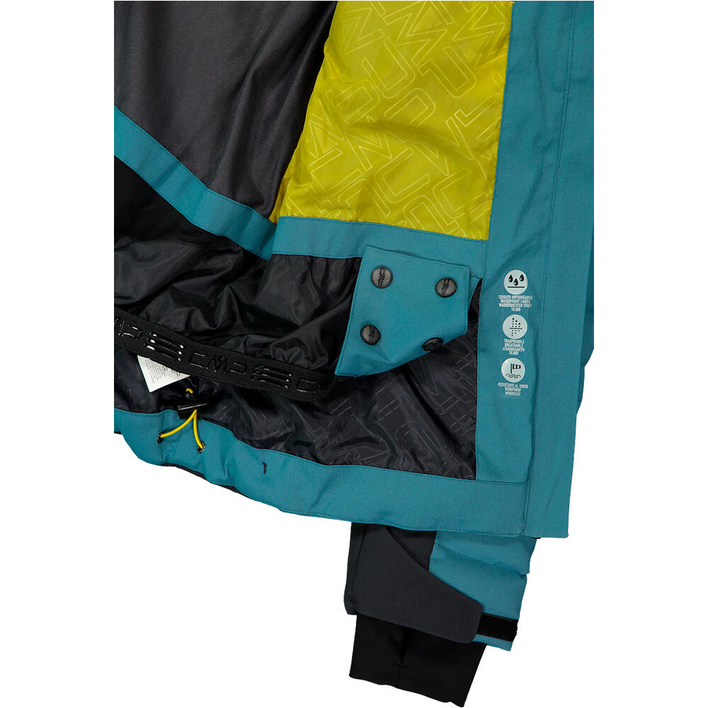 Cmp chaqueta esquí hombre MAN JACKET ZIP HOOD VE  05