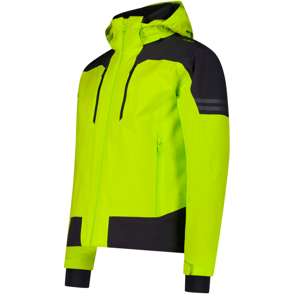 Cmp chaqueta esquí hombre MAN JACKET ZIP HOOD VERDE vista detalle