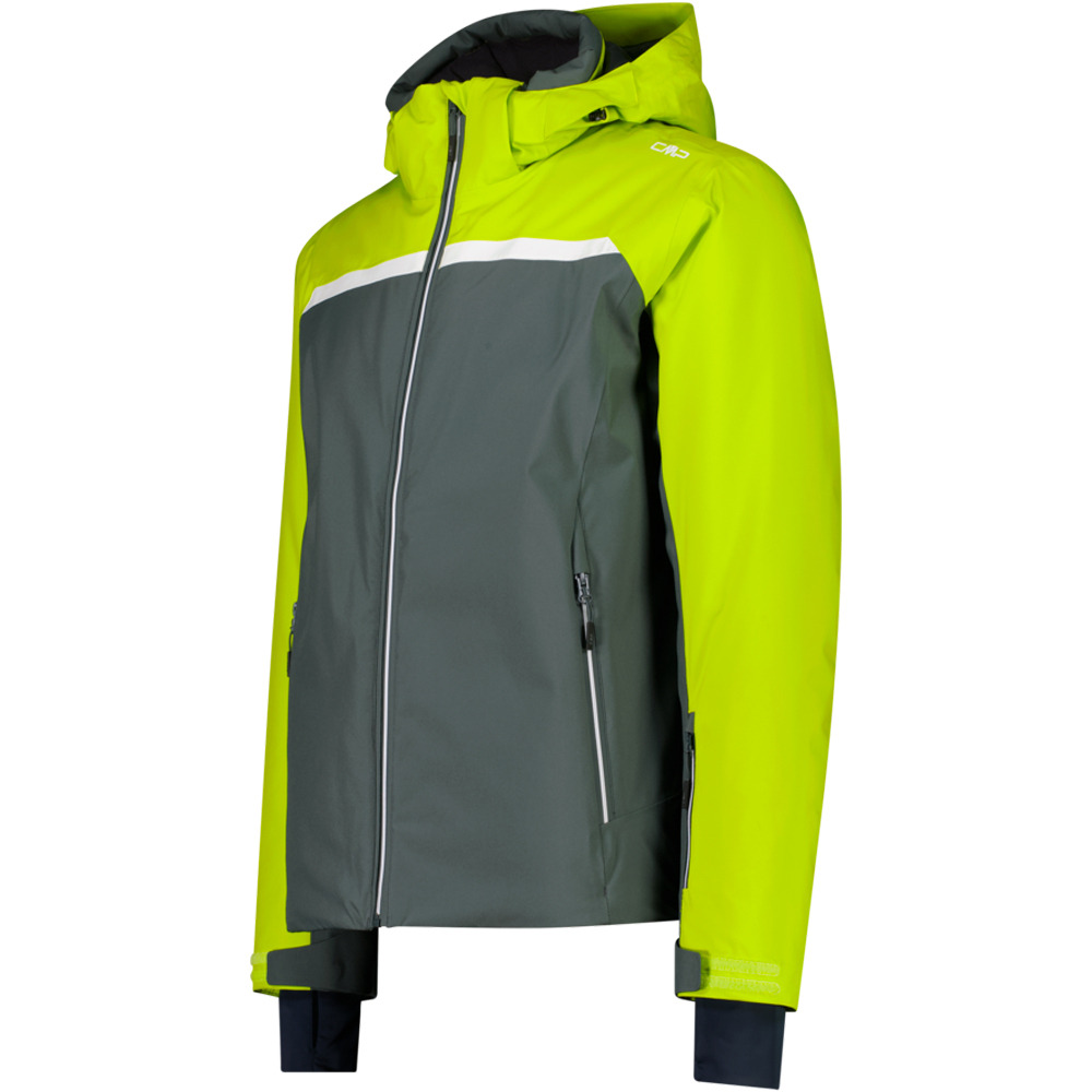 Cmp chaqueta esquí hombre MAN JACKET ZIP HOOD VERDE vista detalle