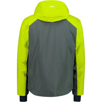 Cmp chaqueta esquí hombre MAN JACKET ZIP HOOD VERDE vista trasera