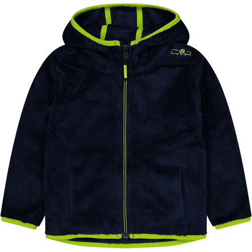 CMP CHILD JACKET FIX HOOD azul