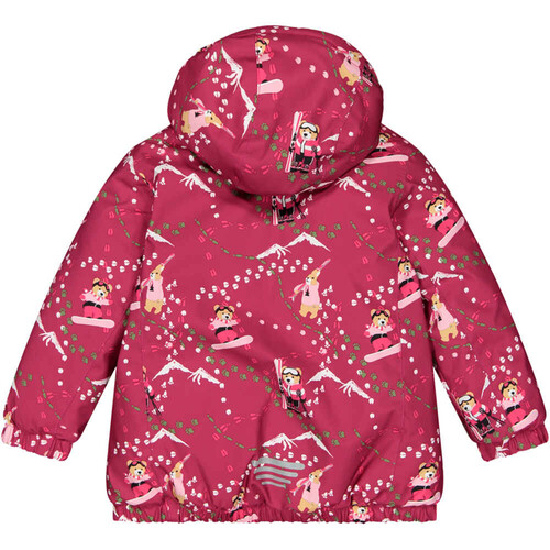 CMP CHILD JACKET FIX HOOD rojo