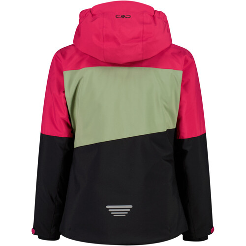 CMP KID G JACKET FIX HOOD AMARANTO
