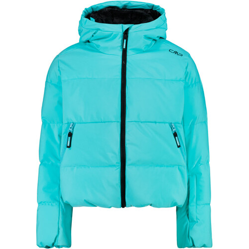 CMP KID G JACKET FIX HOOD azul