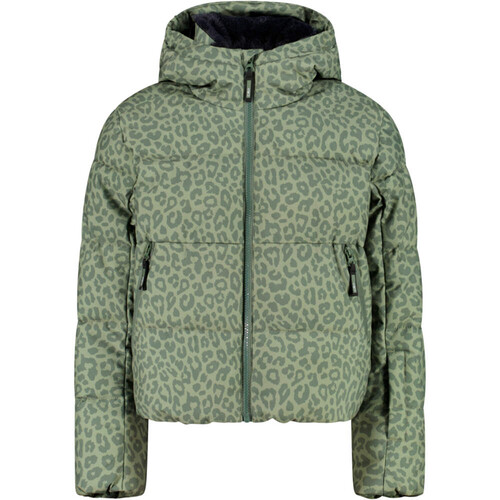 Cmp chaqueta esquí infantil KID G JACKET FIX HOOD GREEN TEA-SALVIA VERDE