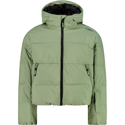 Cmp chaqueta esquí infantil KID G JACKET FIX HOOD GREEN TEA VERDE