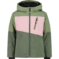 KID G JACKET FIX HOOD GREEN TEA