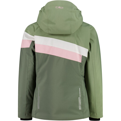 Cmp chaqueta esquí infantil KID G JACKET FIX HOOD GREEN TEA VERDE