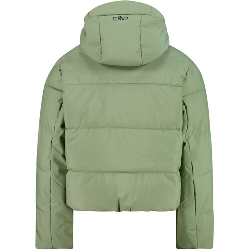 Cmp chaqueta esquí infantil KID G JACKET FIX HOOD GREEN TEA VERDE