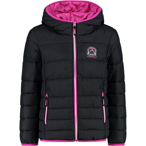CMP KID G JACKET FIX HOOD gris