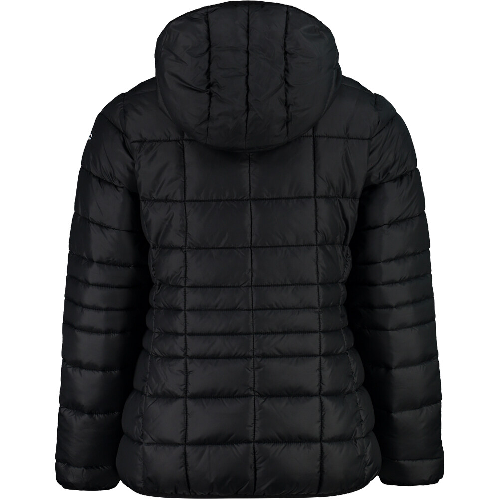 Cmp chaqueta esquí infantil KID G JACKET FIX HOOD NEGRO vista trasera