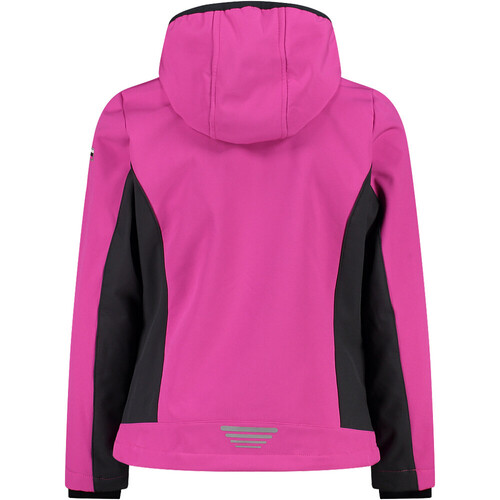CMP KID G JACKET FIX HOOD rosa