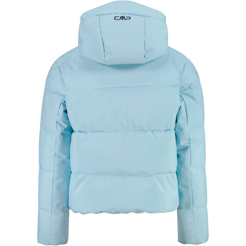 CMP KID G JACKET FIX HOOD SKY azul