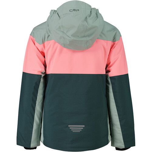 CMP KID G JACKET FIX HOOD TREK verde