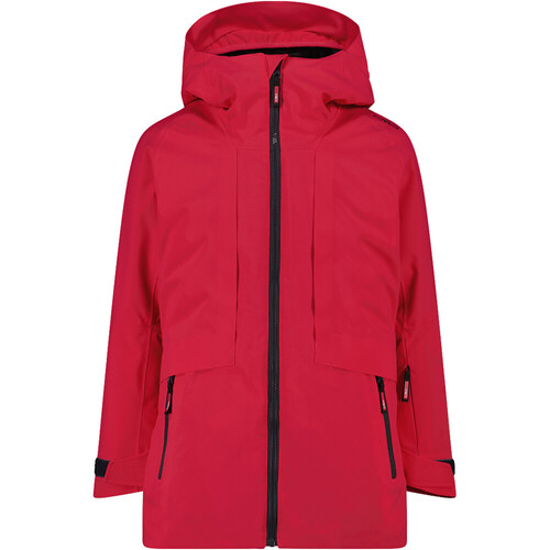 CMP KID G JACKET FIX HOOD rojo