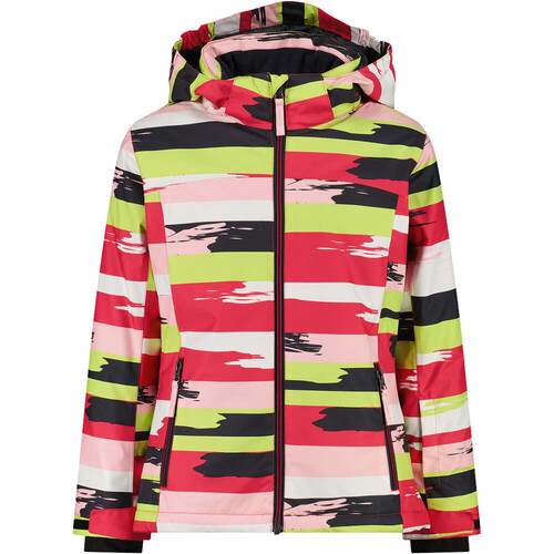 CMP KID G JACKET SNAPS HOOD blanco