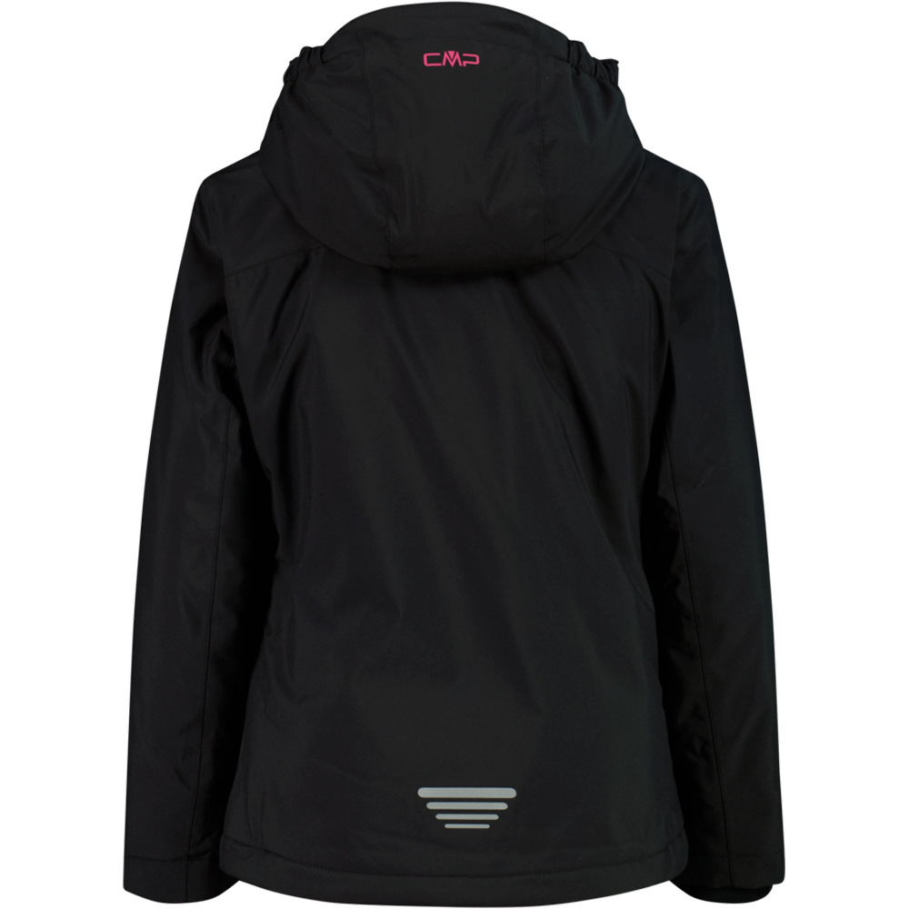 Cmp chaqueta esquí infantil KID G JACKET SNAPS HOOD  vista trasera