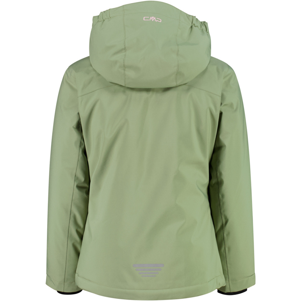 Cmp chaqueta esquí infantil KID G JACKET SNAPS HOOD  vista trasera