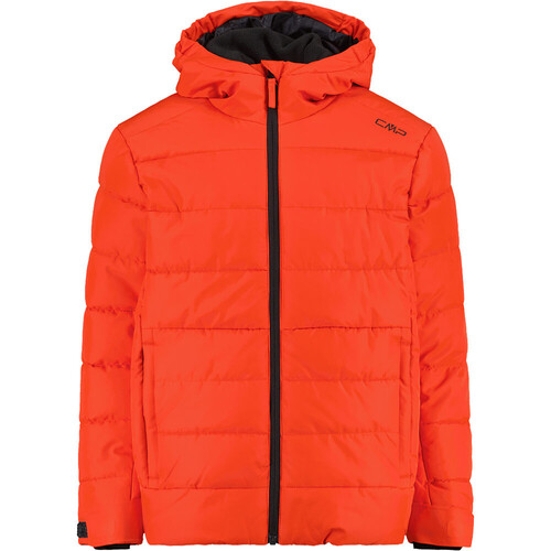 CMP KID JACKET FIX HOOD naranja