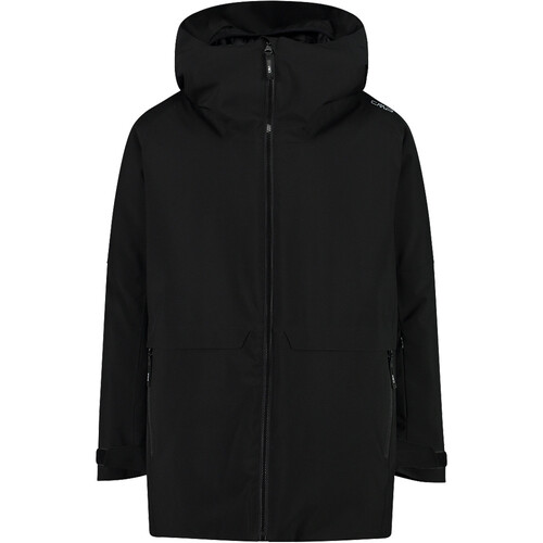 CMP KID JACKET FIX HOOD negro