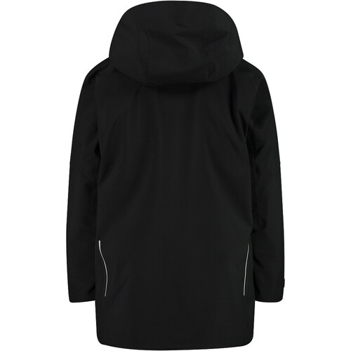CMP KID JACKET FIX HOOD negro