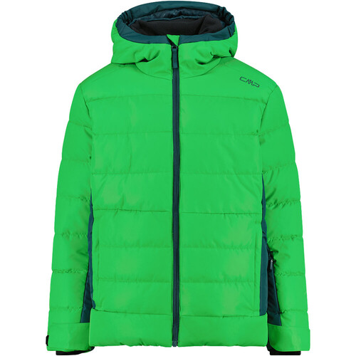 CMP KID JACKET FIX HOOD verde