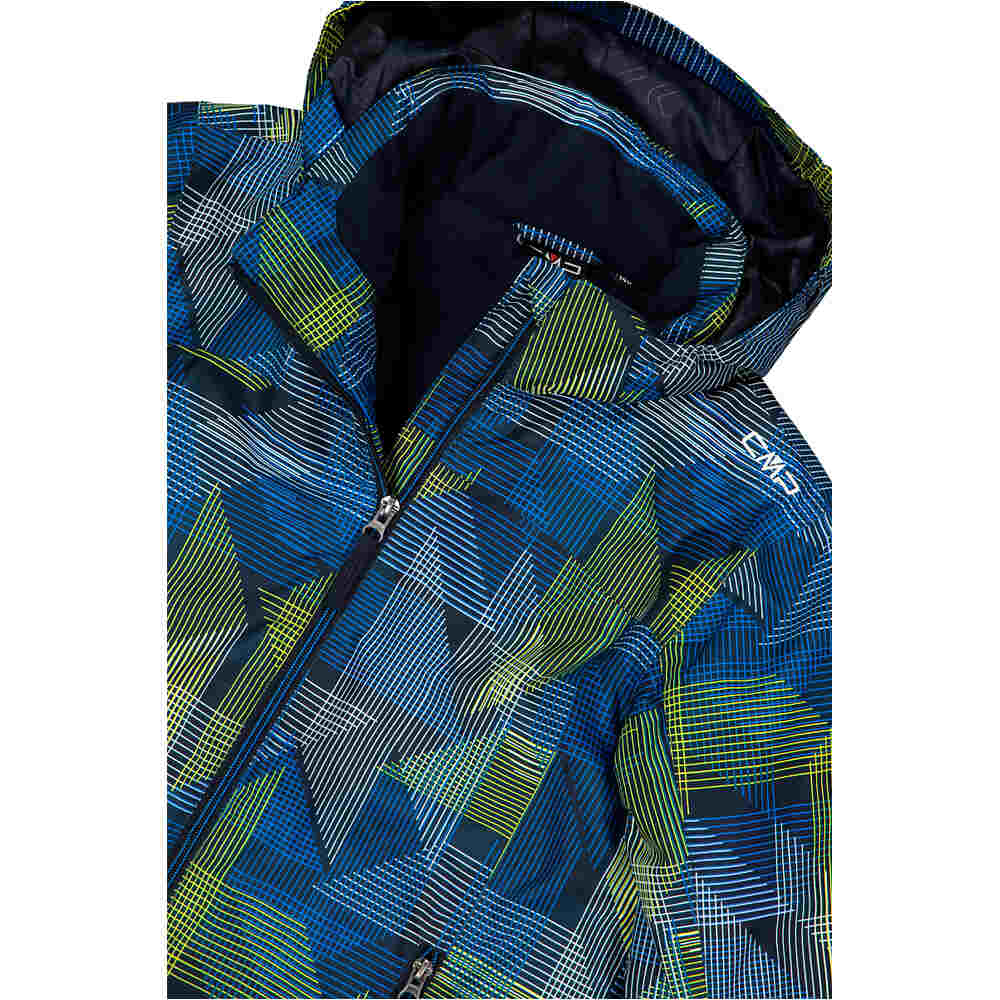 Cmp chaqueta esquí infantil KID JACKET SNAPS HOOD AZUL 04