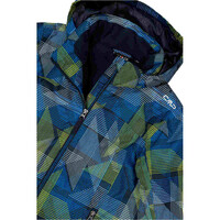 Cmp chaqueta esquí infantil KID JACKET SNAPS HOOD AZUL 04