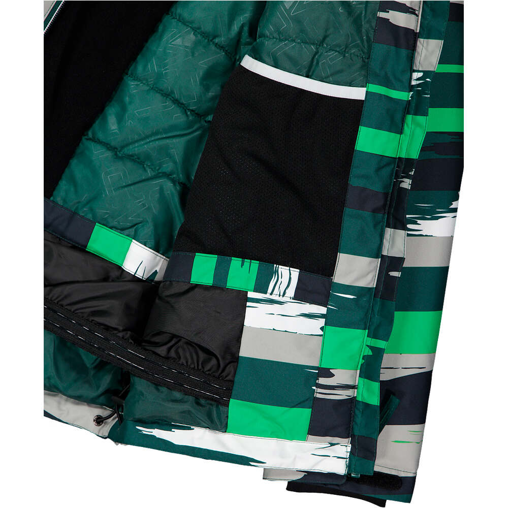 Cmp chaqueta esquí infantil KID JACKET SNAPS HOOD VEGR  05