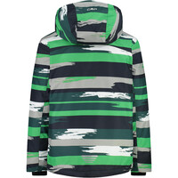 Cmp chaqueta esquí infantil KID JACKET SNAPS HOOD VEGR  vista trasera