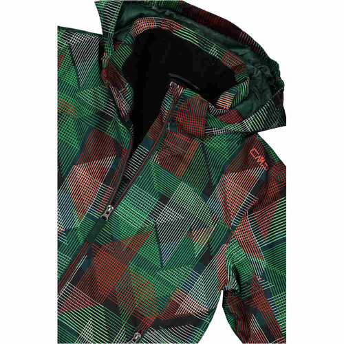 Cmp chaqueta esquí infantil KID JACKET SNAPS HOOD VERDE