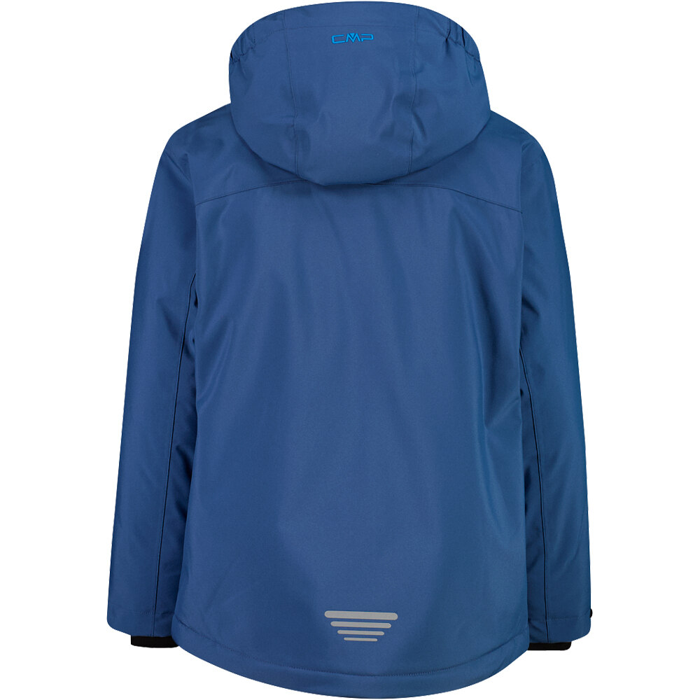 Cmp chaqueta esquí infantil KID JACKET SNAPS HOOD  vista trasera